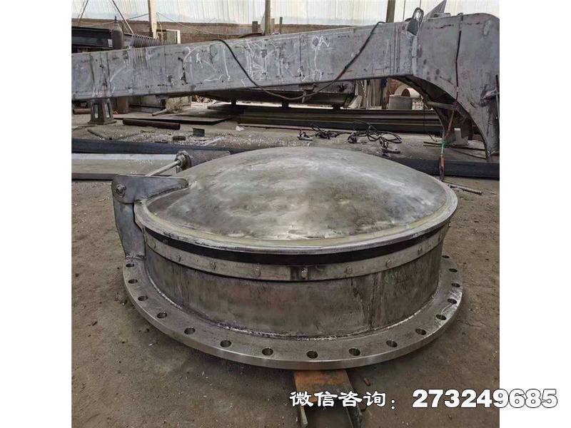 富阳不锈钢法兰拍门