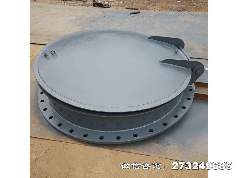 富阳不锈钢法兰连接拍门
