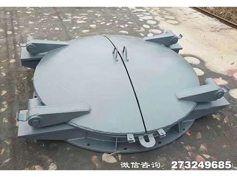 海珠双开圆形钢制开门