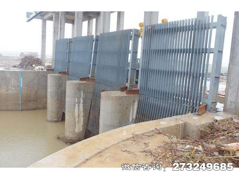 富阳水站进水口拦污栅