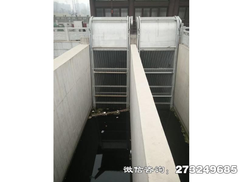 富阳水电泵站回转清污机
