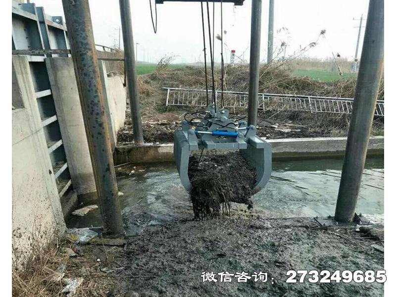 富阳液压格栅抓斗清污机
