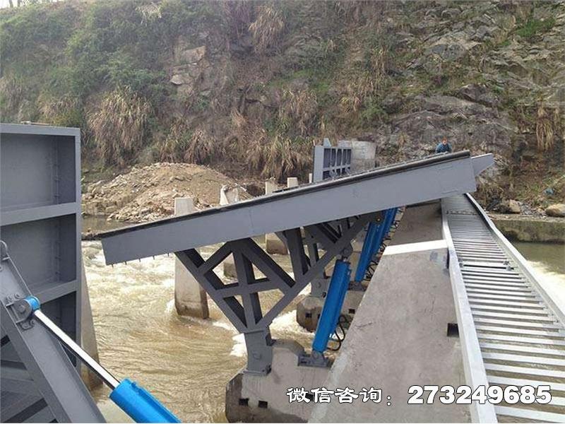 富阳水力液压翻板闸门