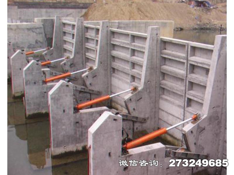 浙江水库水电站液压闸门